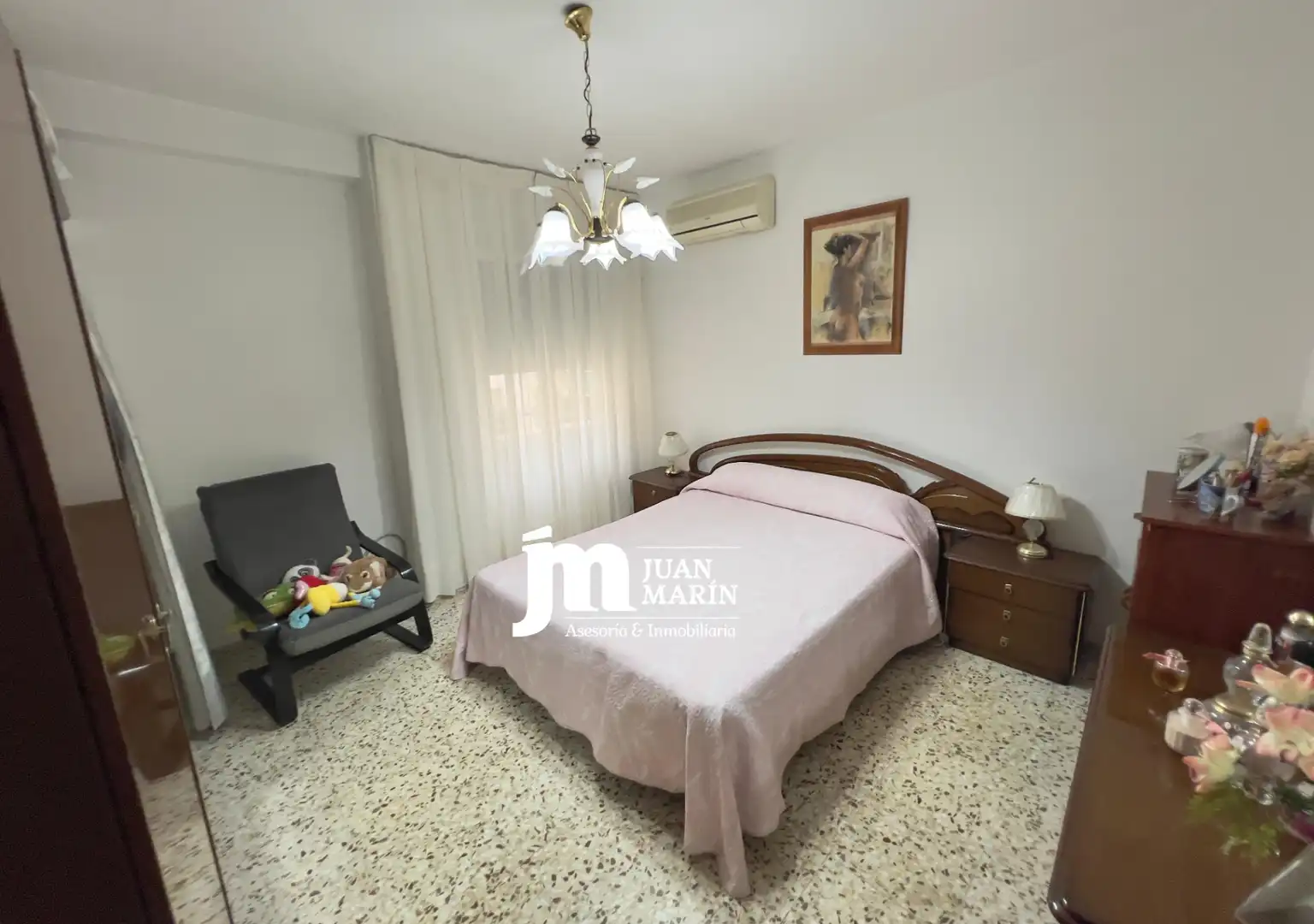 Bedroom of Flat for sale in Cieza  with Air Conditioner and Furnished