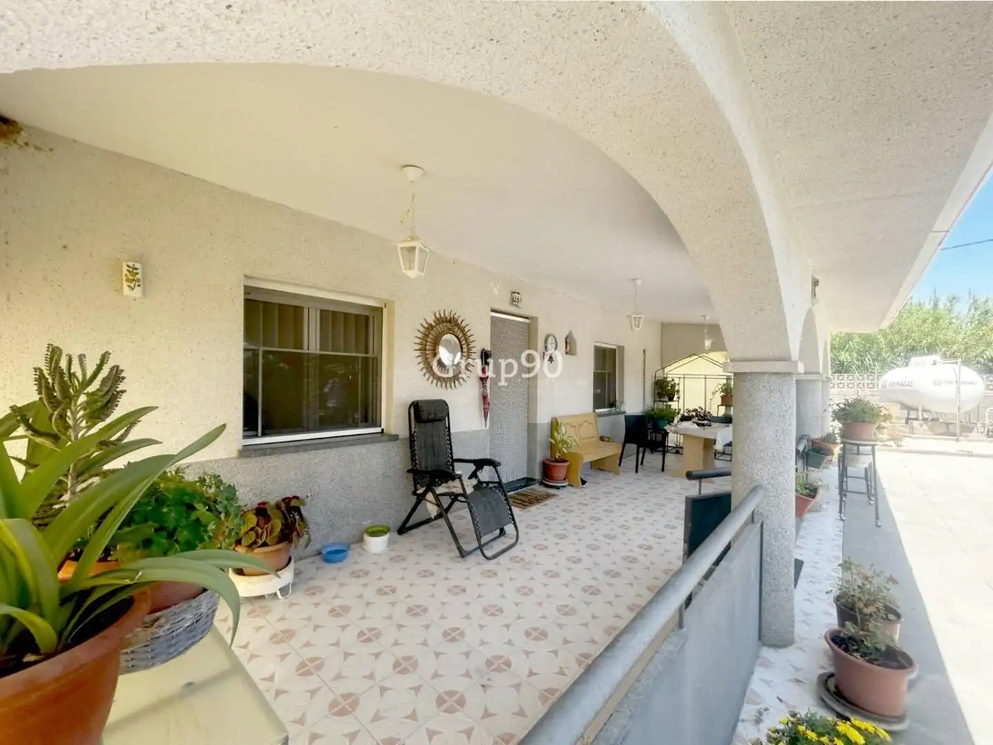 Terrassa de Casa o xalet en venda en Alcoletge amb Calefacció, Jardí privat i Traster