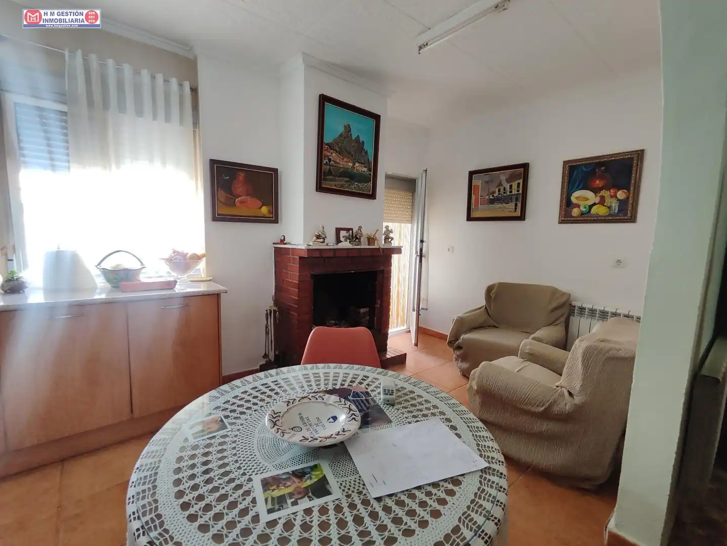 Sala de estar de Casa o chalet en venta en Alcázar de San Juan con Aire acondicionado, Calefacción y Piscina