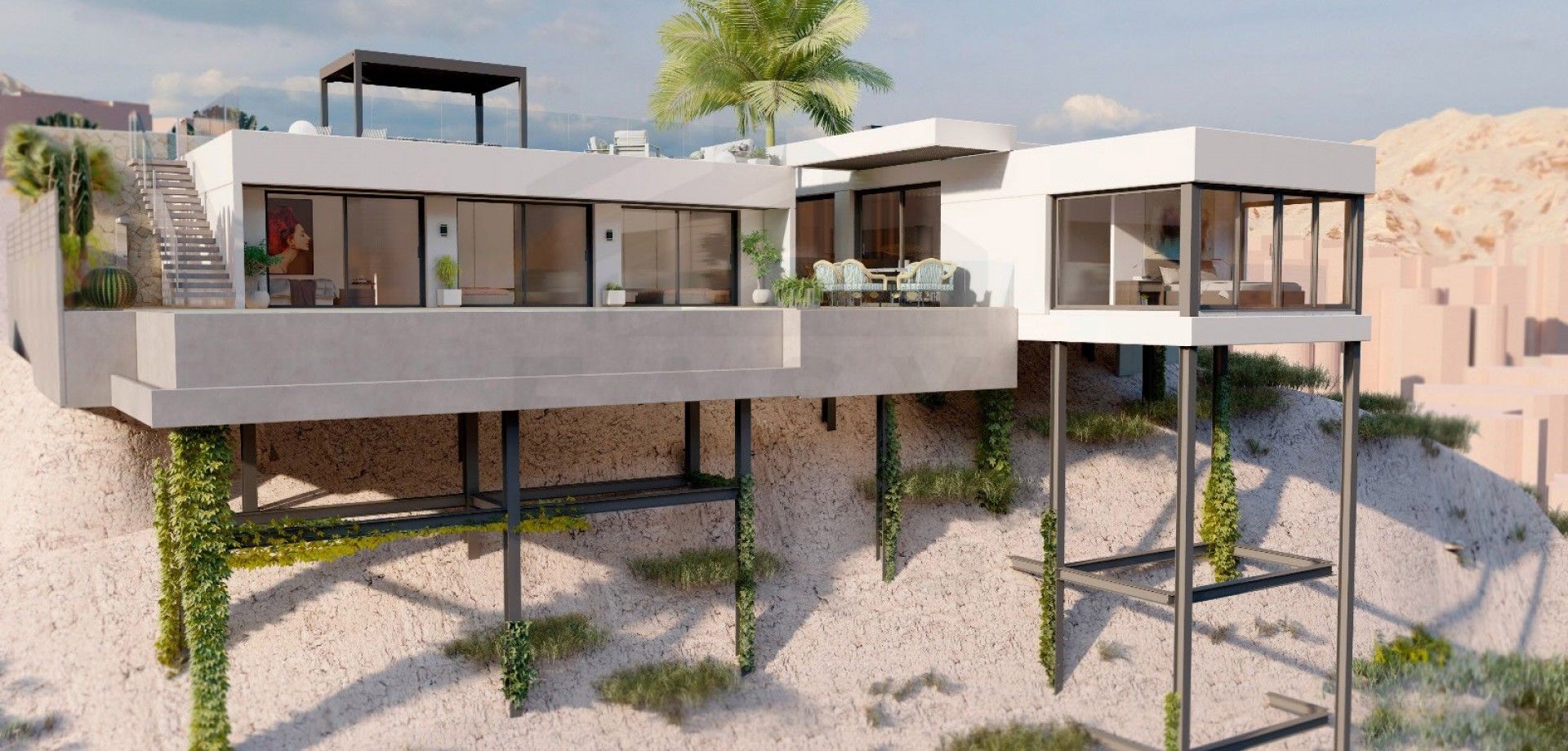 Exterior view of House or chalet for sale in Rojales  with Swimming Pool