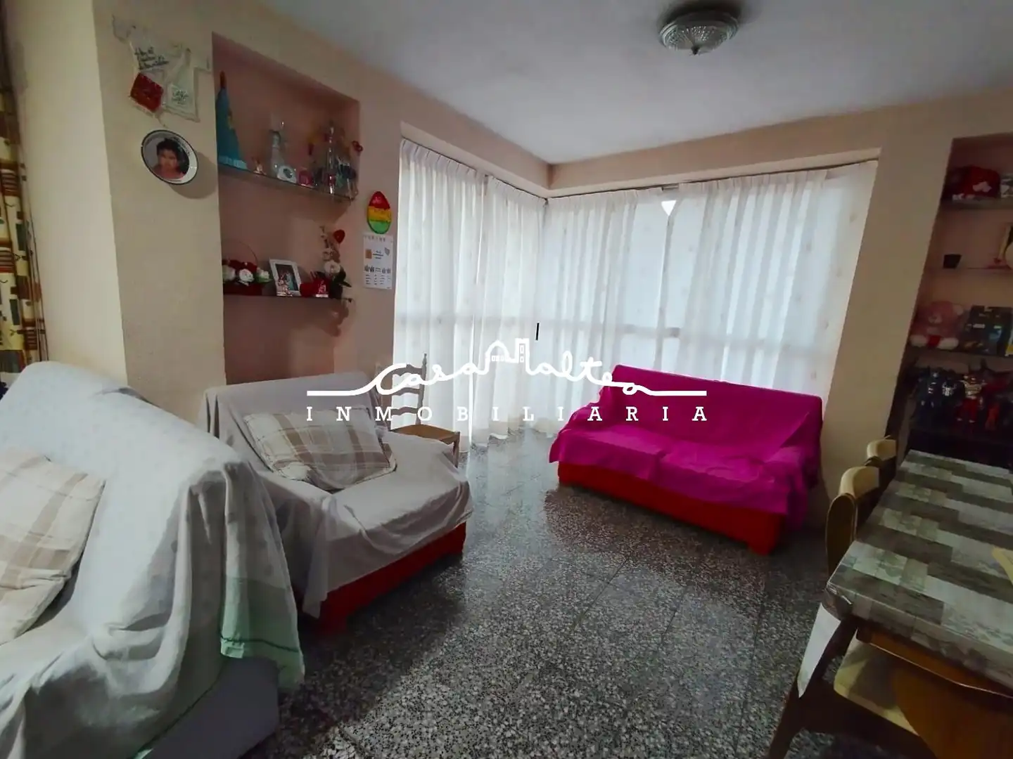 Sala d'estar de Pis en venda en Callosa d'en Sarrià amb Terrassa i Moblat
