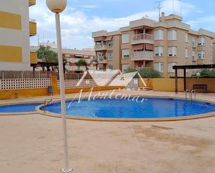 Piscina de Pis de lloguer en Águilas amb Aire condicionat, Terrassa i Moblat