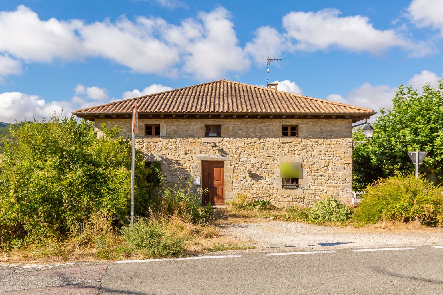 Exterior view of House or chalet for sale in Egüés  with Heating, Terrace and Storage room