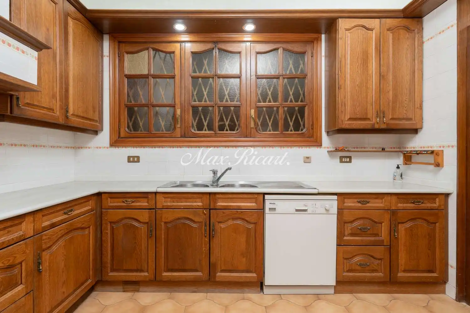 Cocina de Piso de alquiler en Barcelona con Aire acondicionado, Calefacción y Terraza