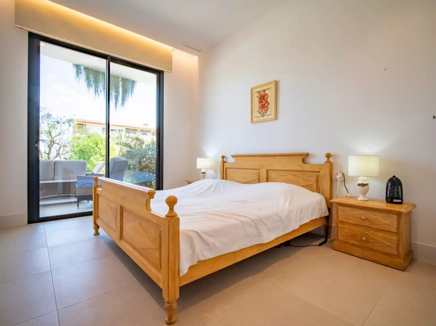 Dormitori de Apartament en venda en L'Alfàs del Pi amb Aire condicionat, Calefacció i Jardí privat