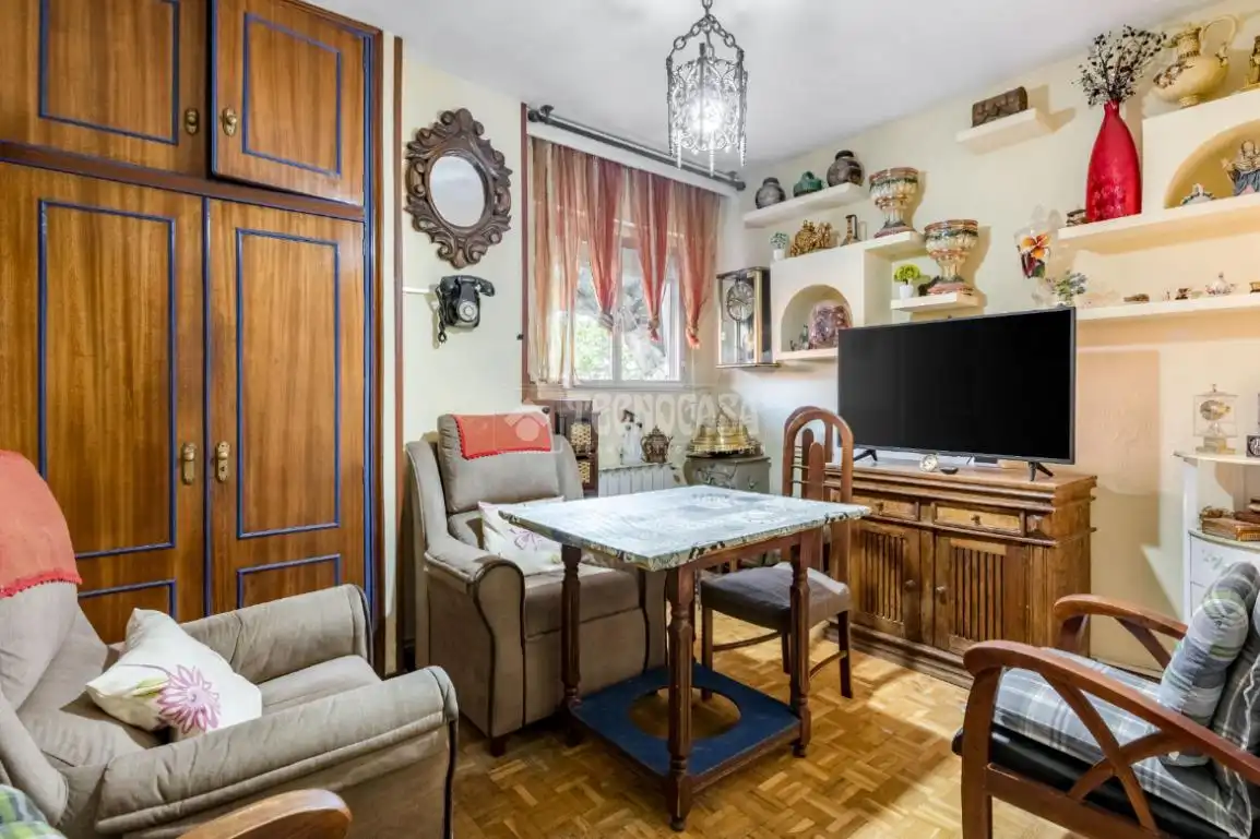 Sala de estar de Piso en venta en Madrid