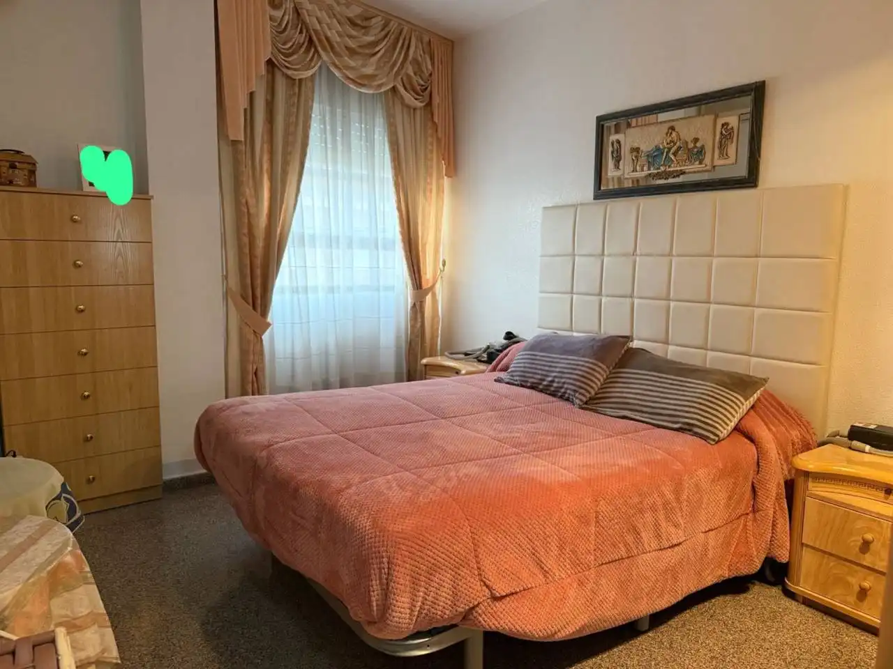 Bedroom of Flat for sale in Archena  with Air Conditioner and Balcony