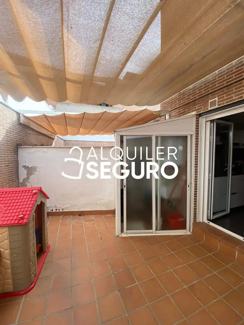 Jardín de Casa o chalet de alquiler en Guadalajara con Aire acondicionado, Calefacción y Terraza