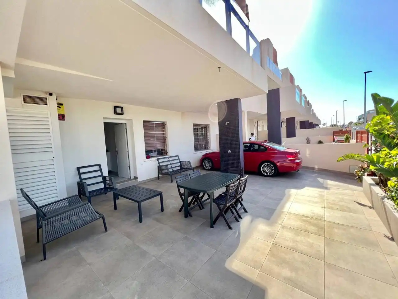 Terrace of Ground floor for rent in Pilar de la Horadada  with Air Conditioner, Heating and Private garden