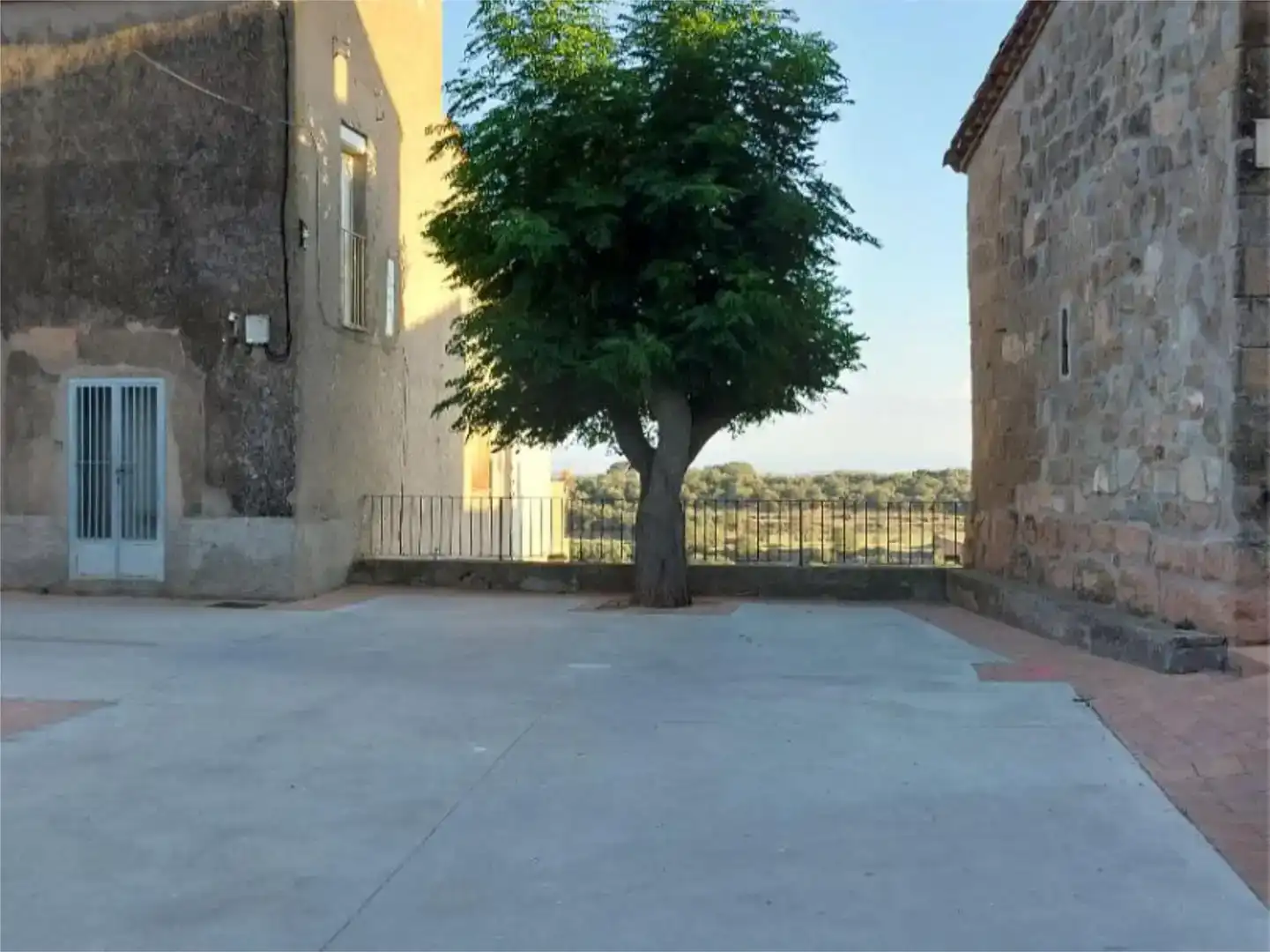 Terrassa de Finca rústica en venda en Cubells amb Jardí privat