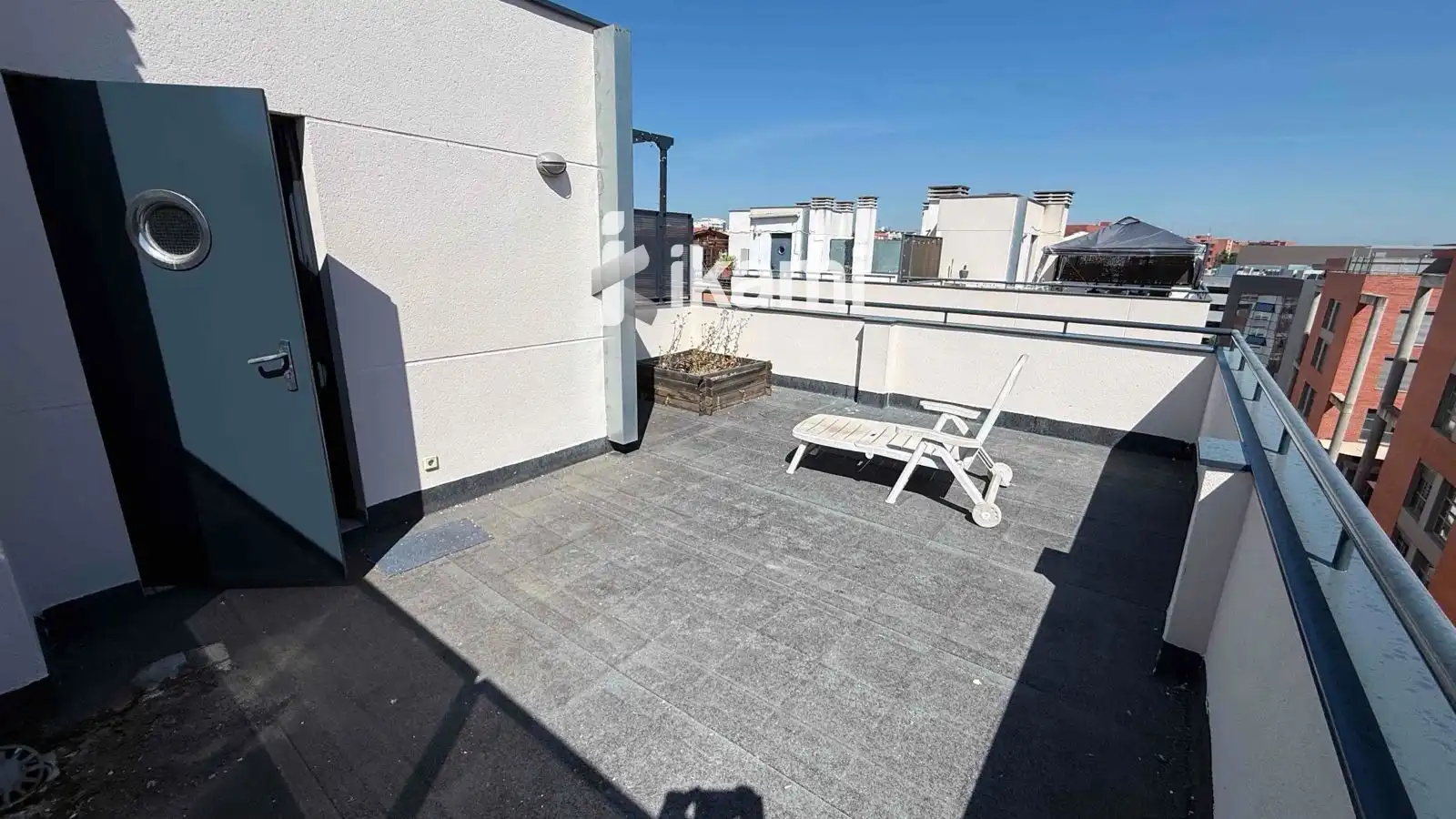 Terrasse von Dachboden zur Miete in Madrid mit Klimaanlage, Heizung und Terrasse