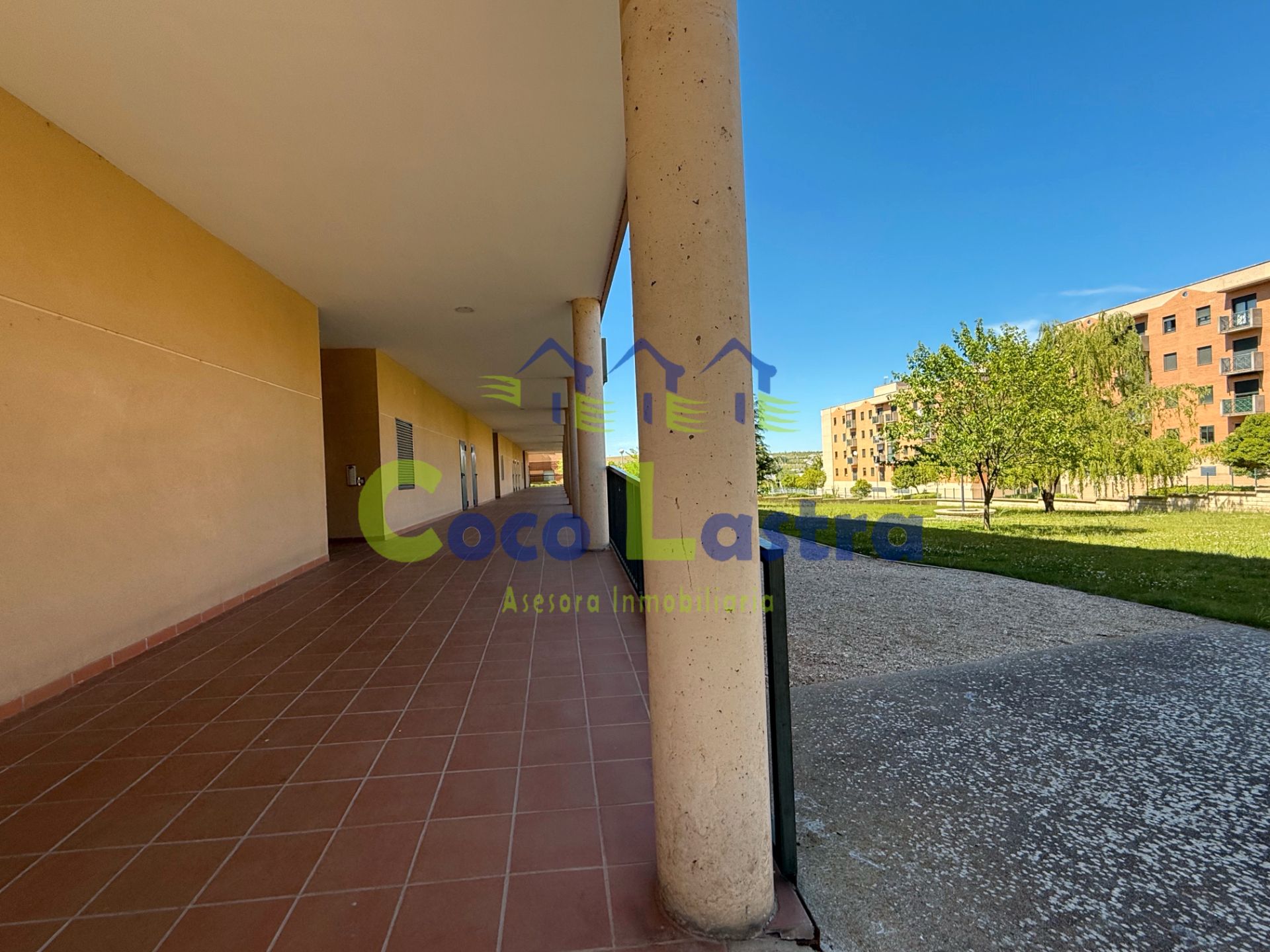 Terrace of Flat to rent in Salamanca Capital  with Heating, Private garden and Storage room