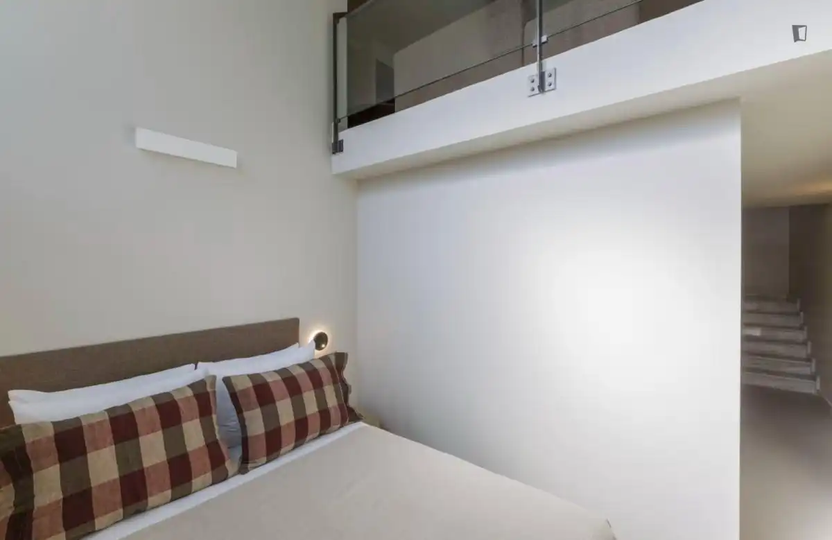 Habitación de Apartamento de alquiler en Barcelona con Aire acondicionado, Amueblado y Horno