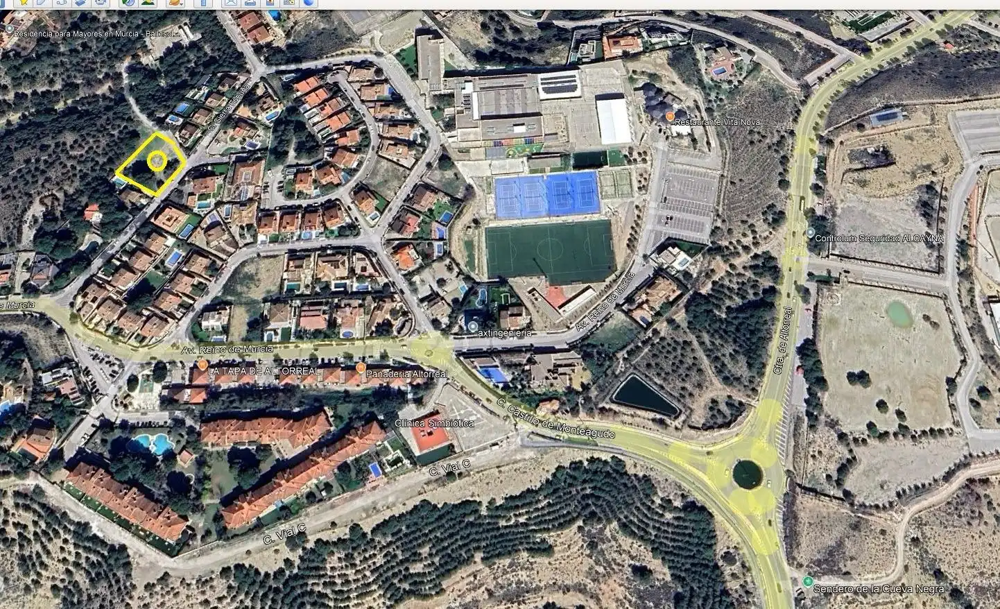 Terreny residencial en venda a Calle de la Sierra Espuña 1