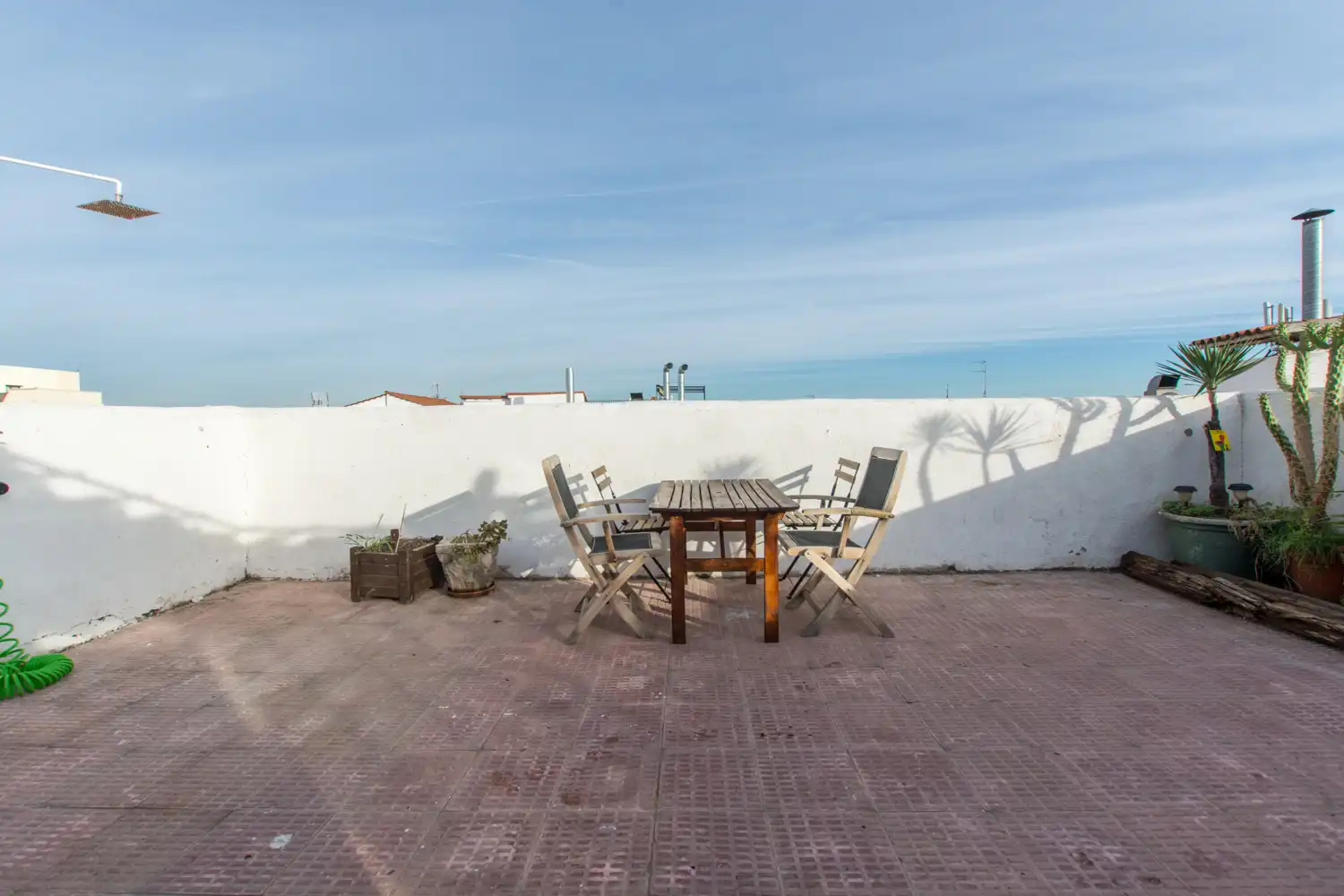 Terrasse von Dachboden zum Verkauf in Madrid mit Klimaanlage, Heizung und Parkett
