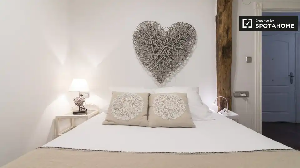 Habitación de Apartamento para compartir en Bilbao  con Aire acondicionado, Calefacción y Terraza