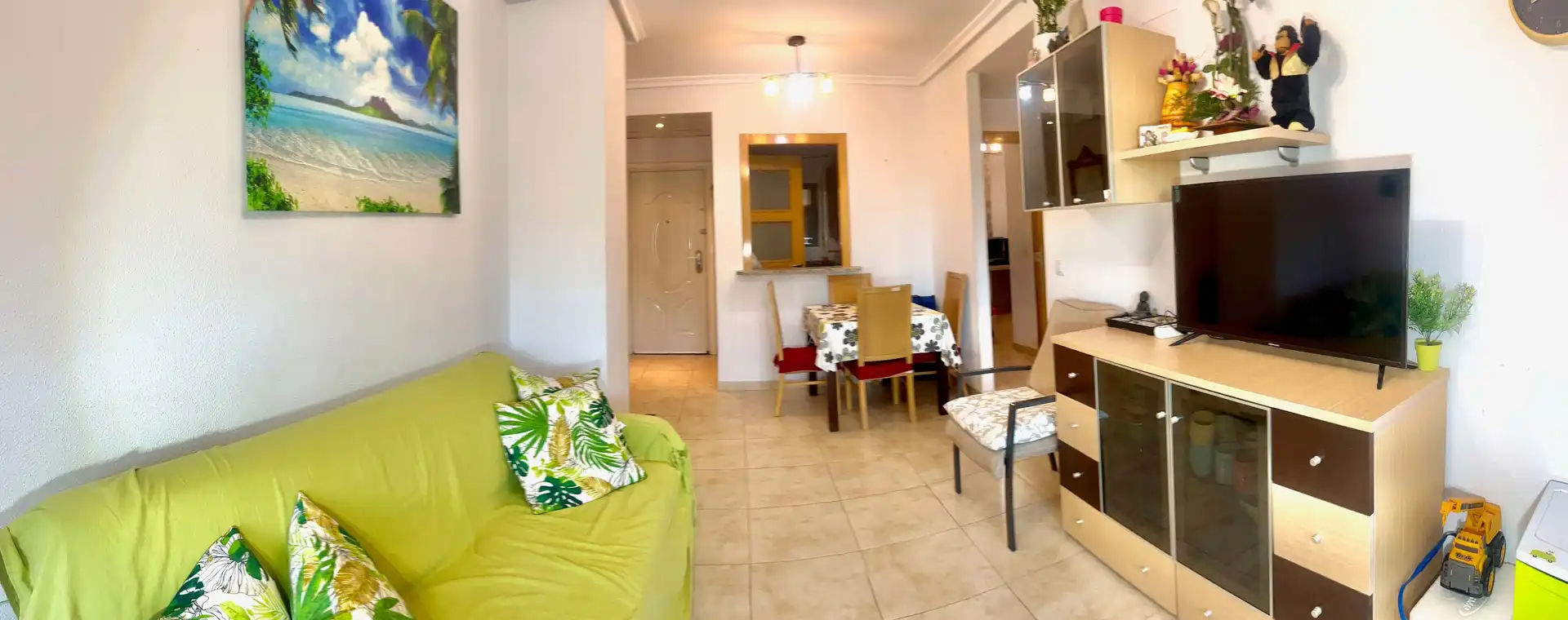 Living room of Flat for sale in Oropesa del Mar / Orpesa  with Air Conditioner, Heating and Terrace