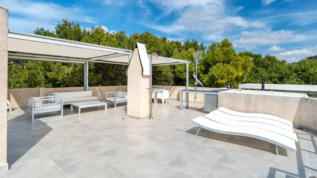 Terrasse von Dachboden zum Verkauf in Andratx mit Terrasse und Abstellraum