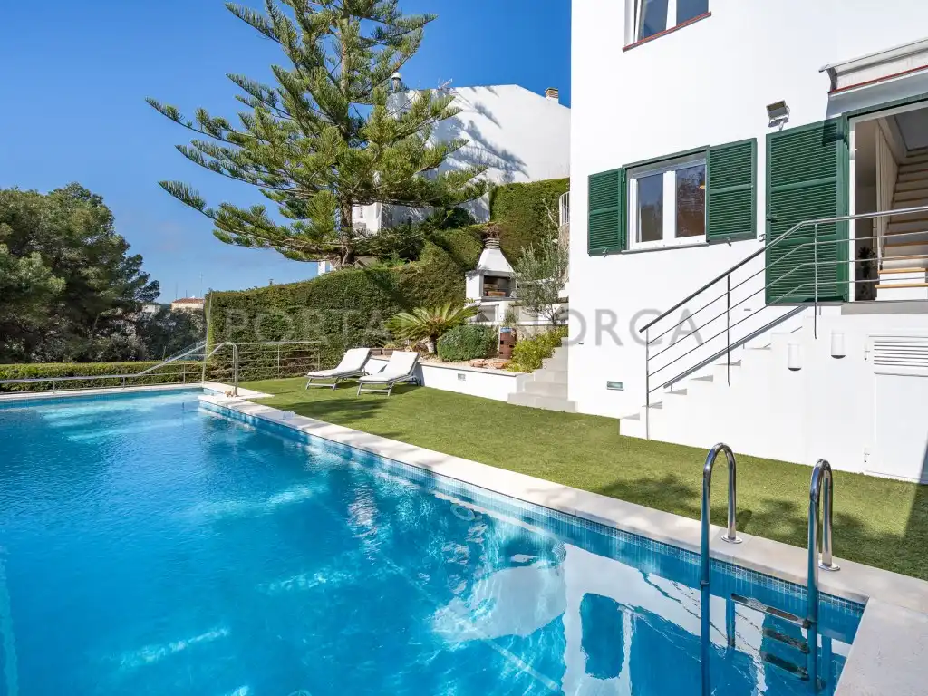 Außenansicht von Haus oder Chalet zum Verkauf in Ciutadella de Menorca mit Klimaanlage, Privatgarten und Terrasse