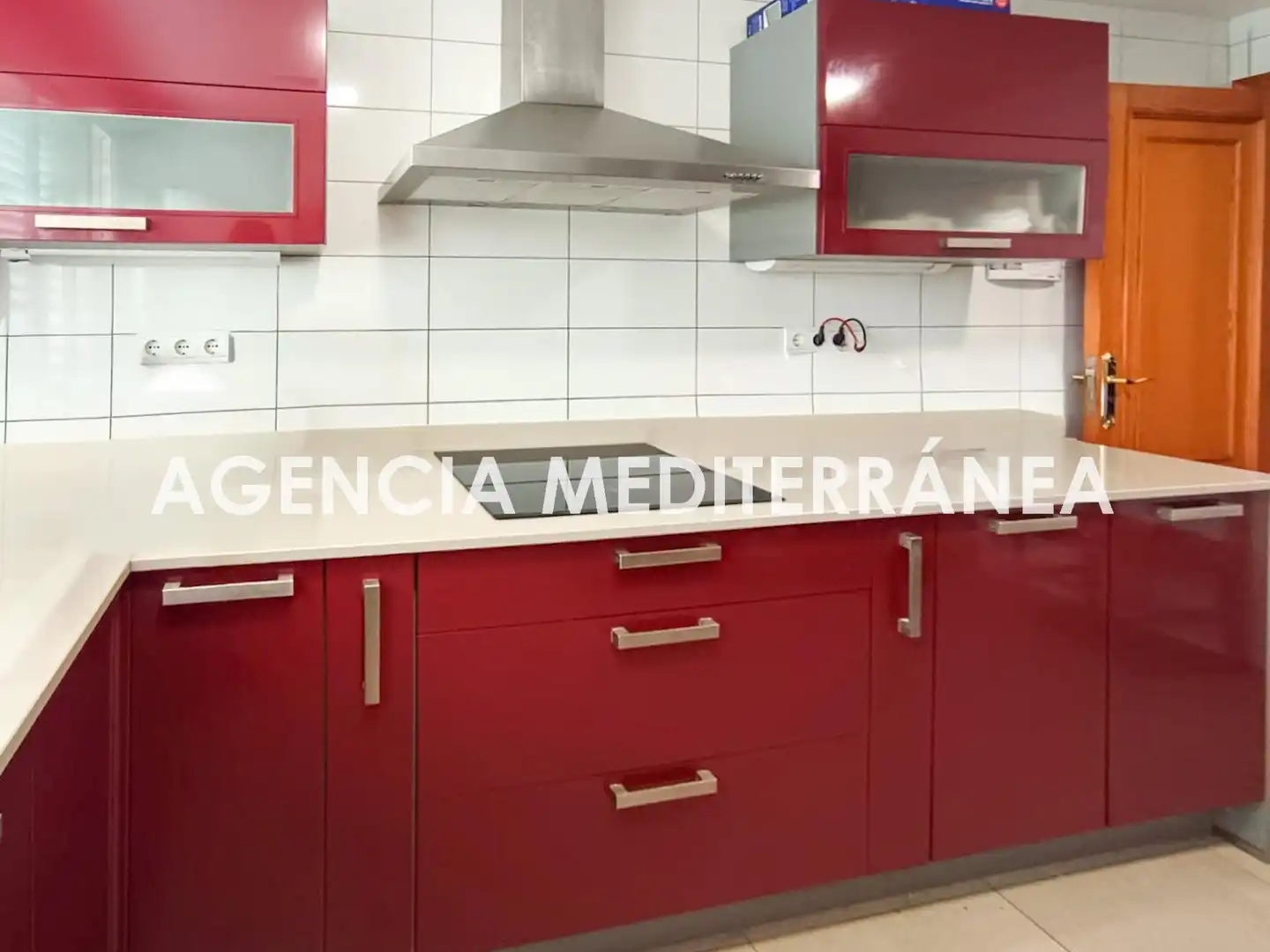 Cuina de Apartament en venda en Santa Eulària des Riu amb Aire condicionat, Calefacció i Jardí privat