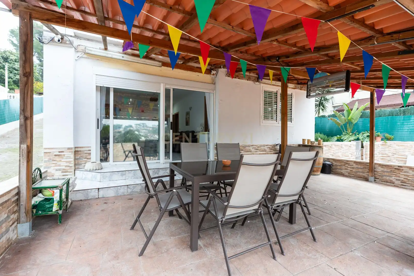 Terraza de Casa o chalet en venta en Lliçà d'Amunt con Aire acondicionado, Microondas y TV
