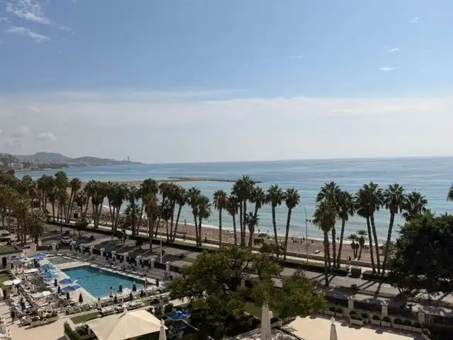 Außenansicht von Dachboden zum Verkauf in Málaga Capital mit Klimaanlage, Terrasse und Balkon