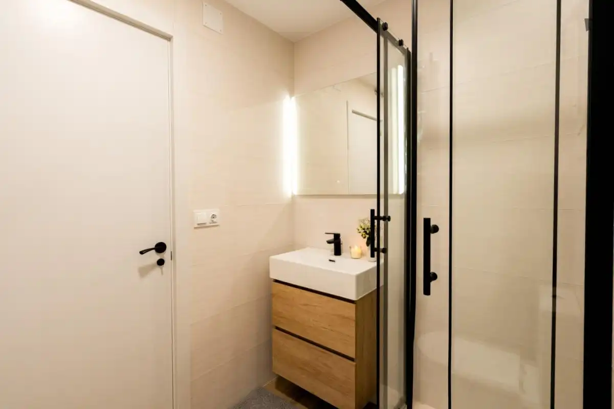 Baño de Apartamento para compartir en Centre - Sant Oleguer