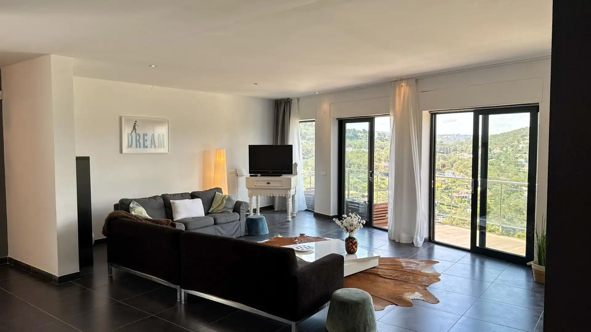 Sala de estar de Casa o chalet en venta en Olivella con Aire acondicionado, Calefacción y Jardín privado