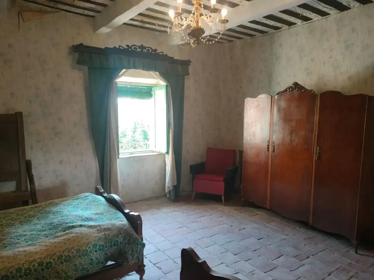Dormitori de Casa adosada en venda en Villasandino amb Jardí privat, Traster i Moblat