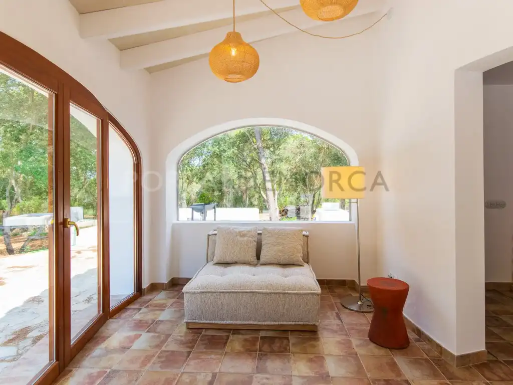 Vista exterior de Finca rústica en venta en Ferreries con Piscina
