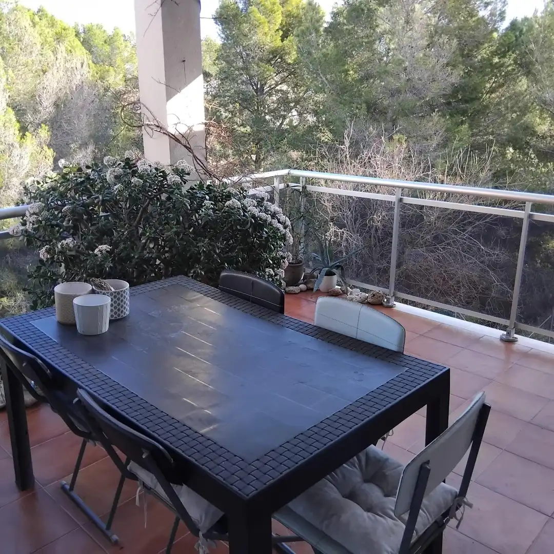 Terraza de Ático en venta en L'Ametlla de Mar  con Jardín privado, Terraza y Amueblado