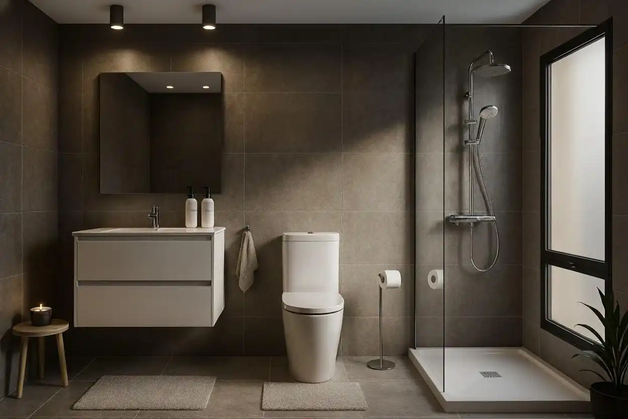 Bathroom of Detached homes for sale in Massamagrell  with Air Conditioner, Heating and Terrace