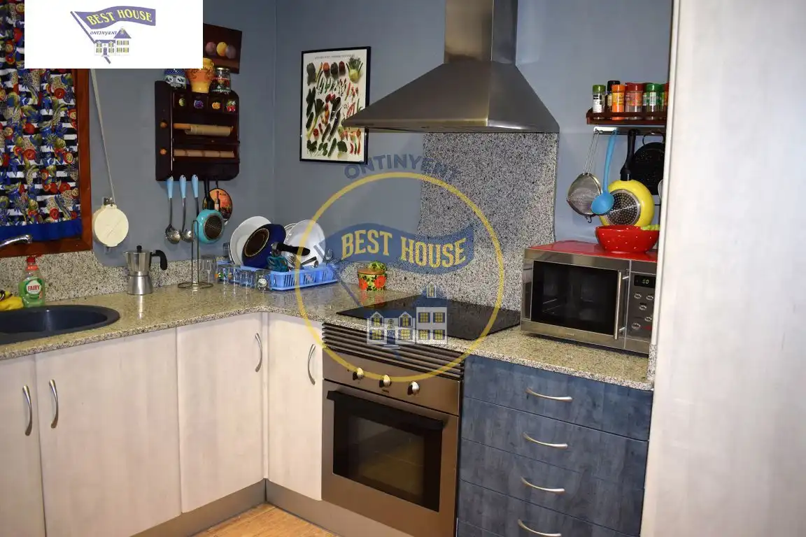 Cocina de Casa o chalet en venta en Ontinyent con Aire acondicionado, Jardín privado y Terraza