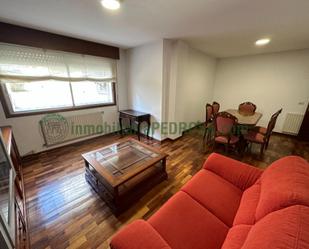 Sala d'estar de Pis de lloguer en Pontevedra Capital  amb Calefacció, Terrassa i Balcó