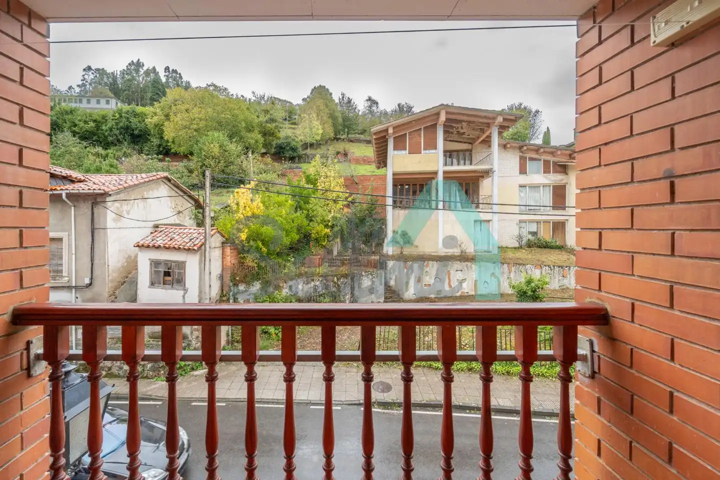 Balcony of Flat for sale in Allande  with Heating, Terrace and Storage room