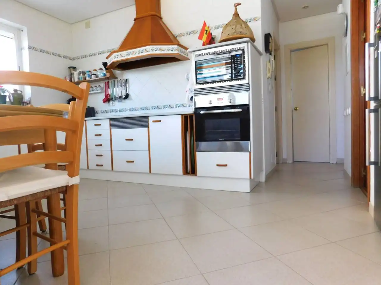 Cuina de Casa o xalet en venda en Jerez de la Frontera amb Aire condicionat, Jardí privat i Terrassa