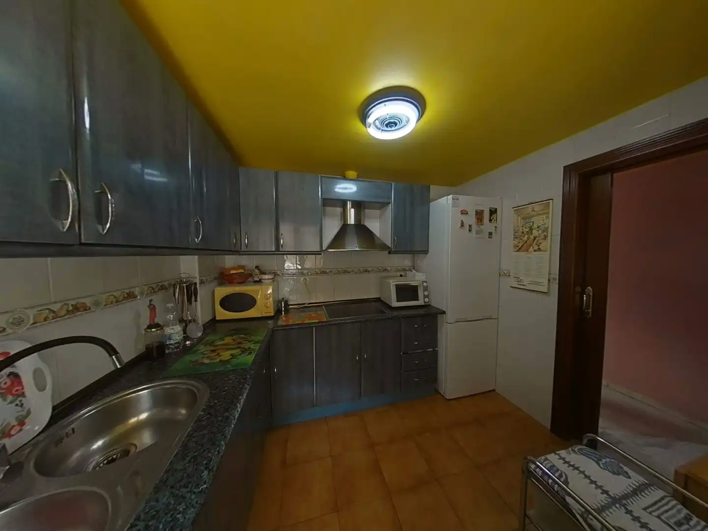 Kitchen of Flat for sale in Málaga  with Air Conditioner, Furnished and Balcony