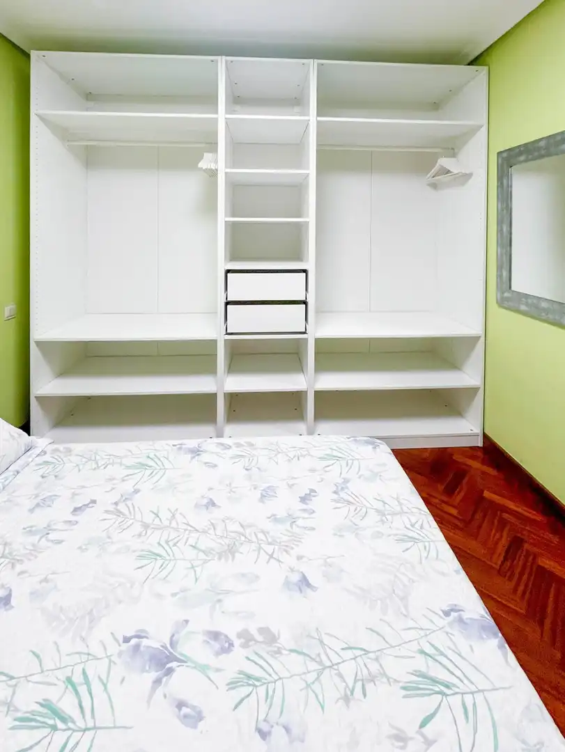 Bedroom of Flat for rent in Santander  with Heating, Parquet flooring and Terrace