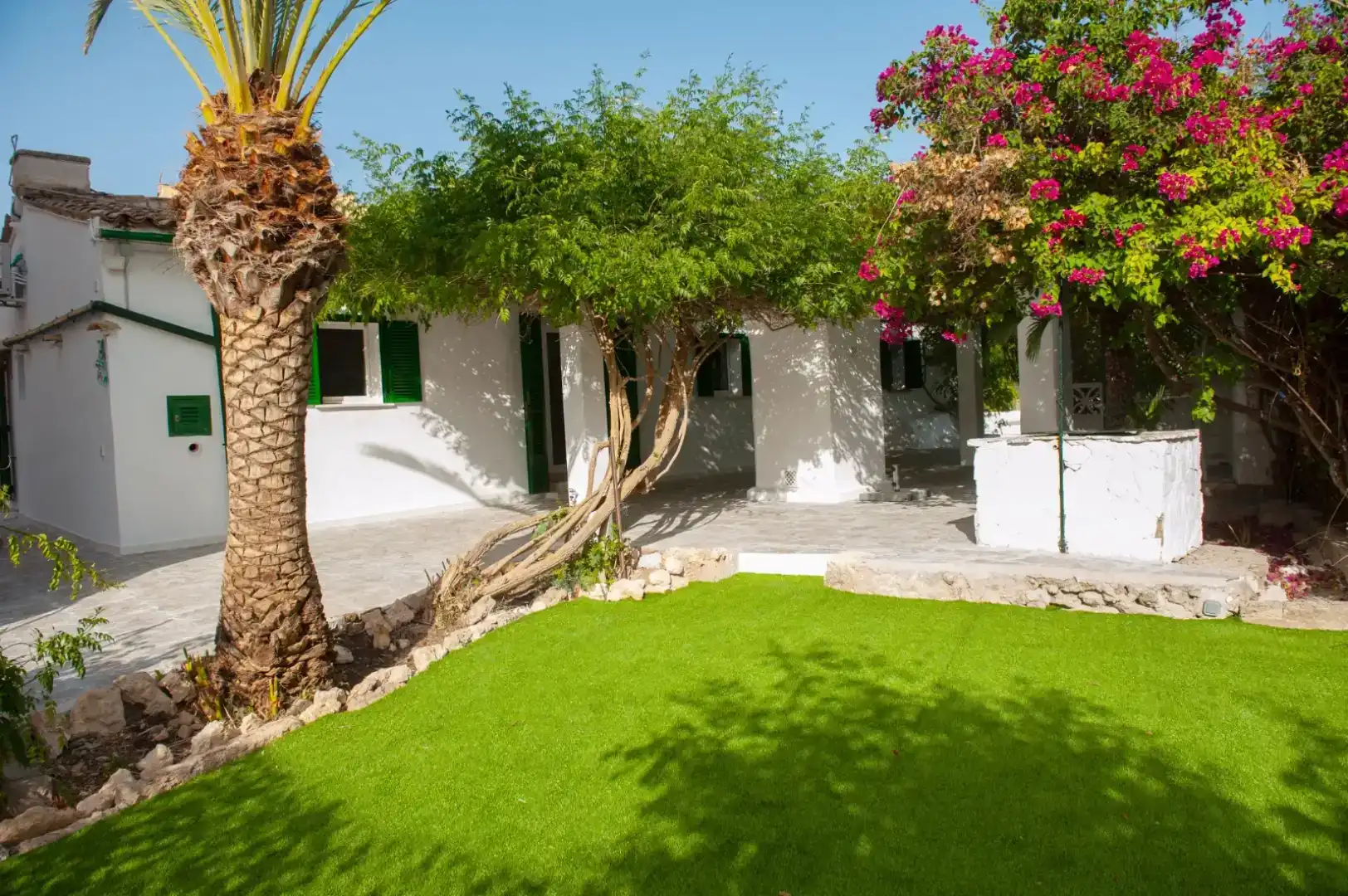 Garden of Houses for rent in Andratx  with Air Conditioner, Private garden and Balcony