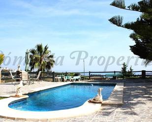 Swimming pool of Residential for sale in Frigiliana