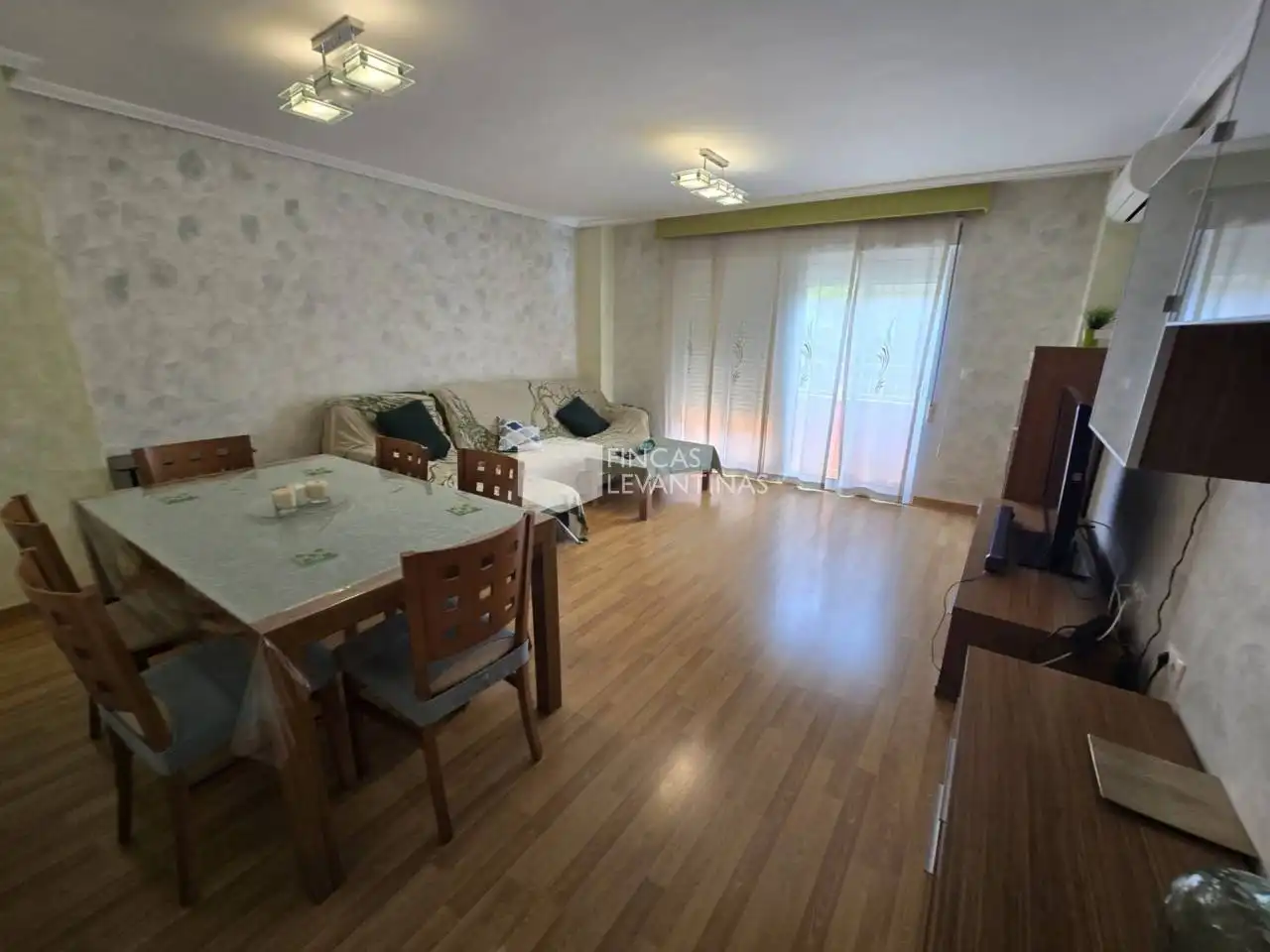 Sala d'estar de Pis de lloguer en San Vicente del Raspeig / Sant Vicent del Raspeig amb Moblat i Balcó