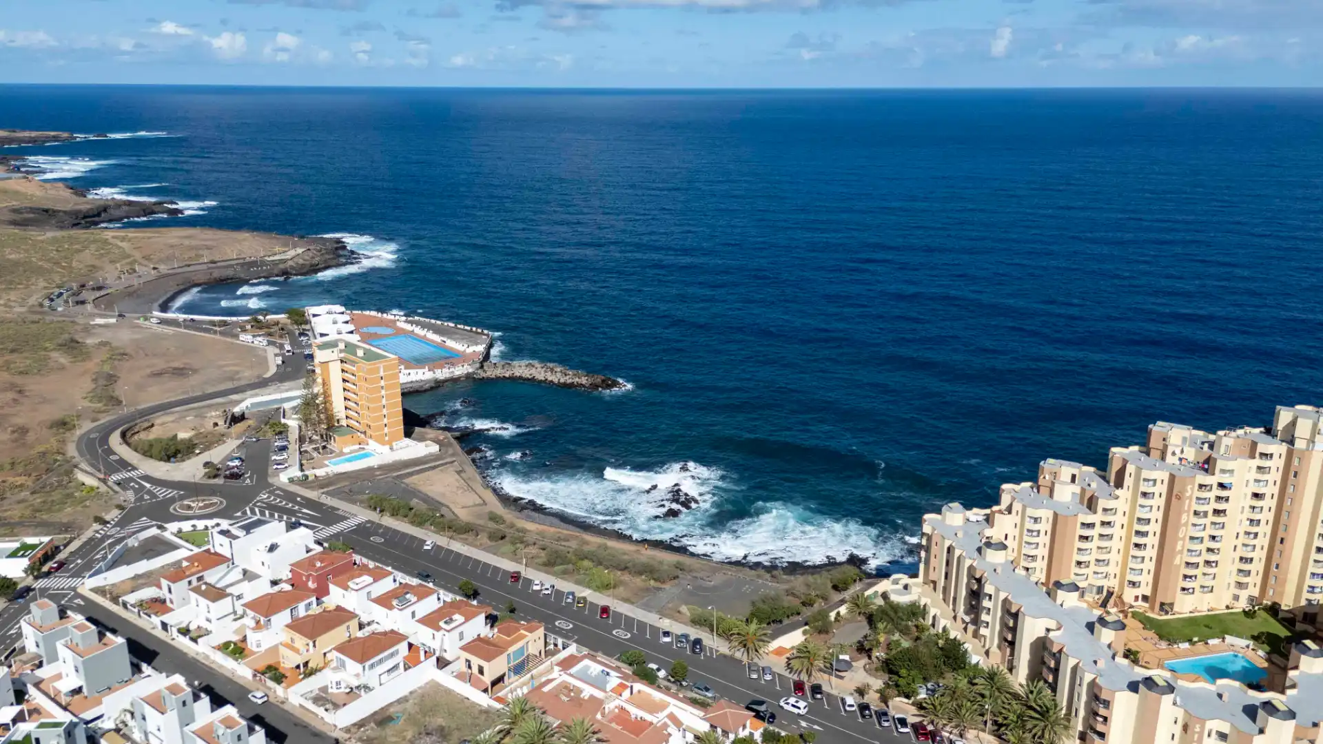 Vista exterior de Piso en venta en Los Silos con Terraza