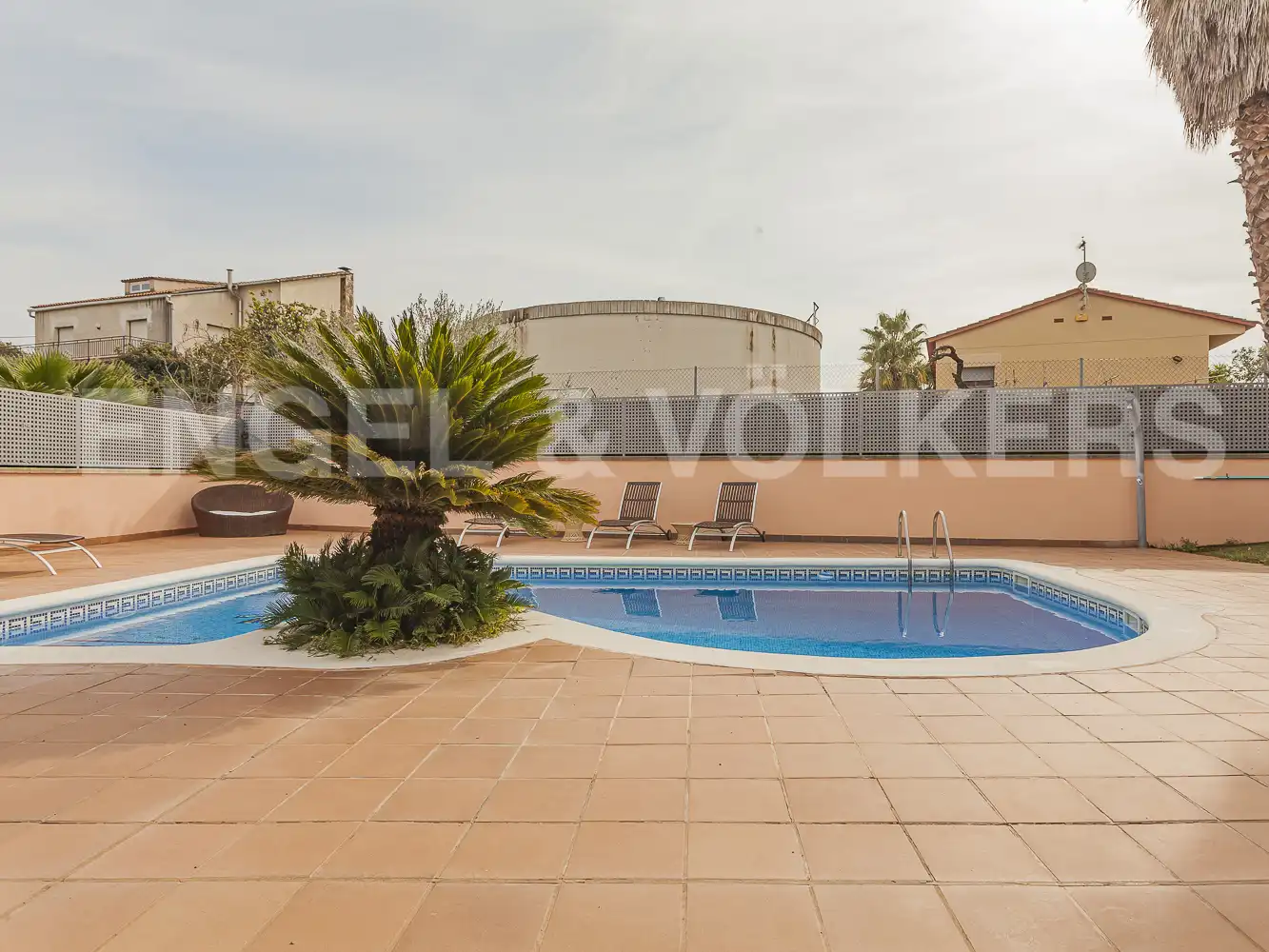 Piscina de Casa o xalet en venda en Viladecavalls amb Aire condicionat, Calefacció i Piscina