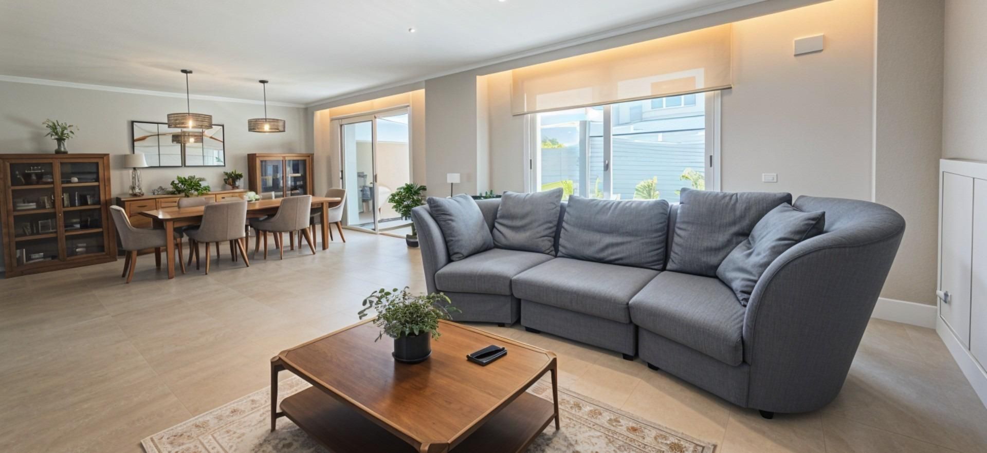 Living room of Single-family semi-detached for sale in Boadilla del Monte  with Air Conditioner, Heating and Private garden