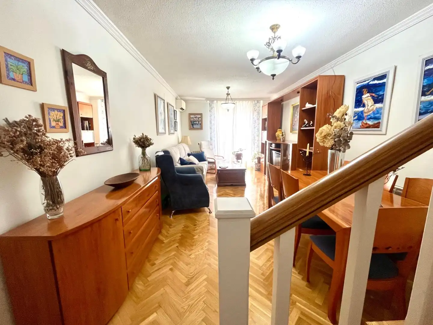 Sala d'estar de Pis en venda en Aranjuez amb Aire condicionat