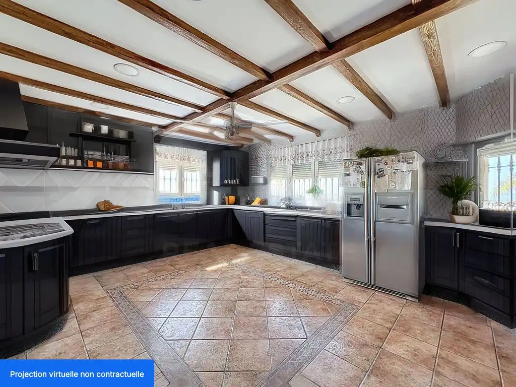 Cuina de Casa o xalet en venda en Rincón de la Victoria amb Aire condicionat, Calefacció i Terrassa