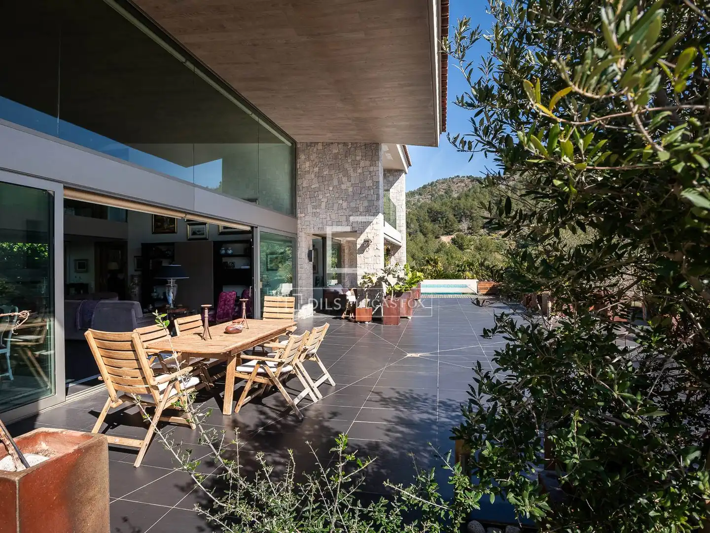 Terraza de Casa o chalet en venta en Sagunto / Sagunt con Aire acondicionado, Calefacción y Jardín privado