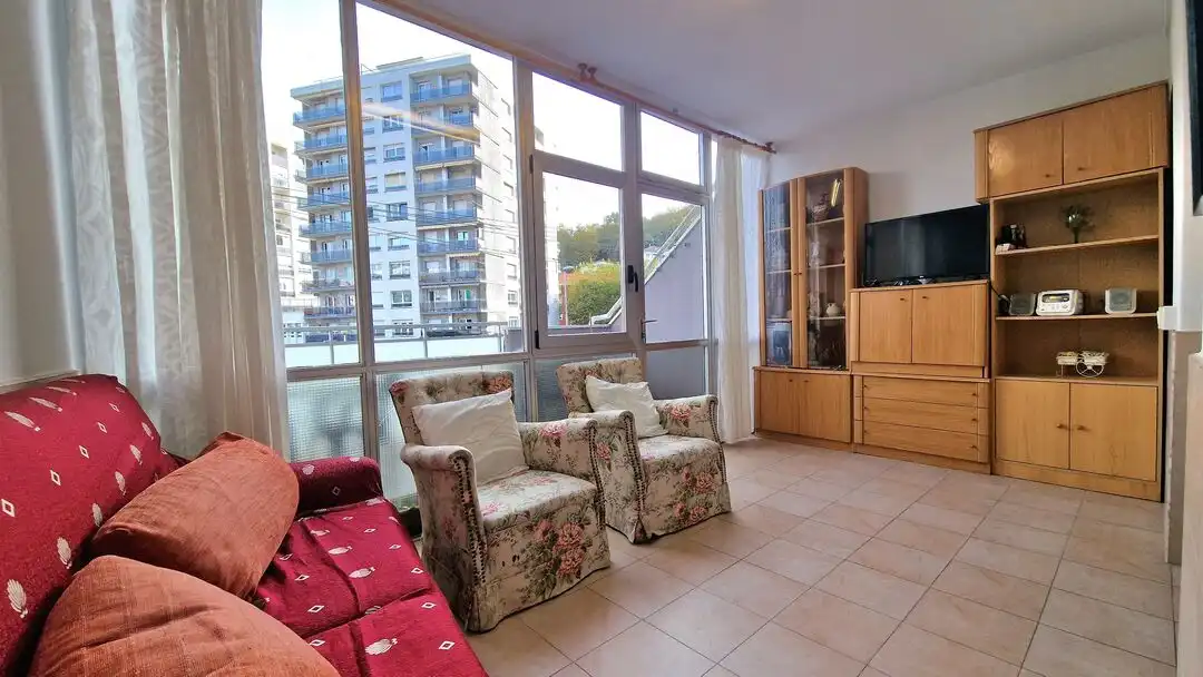 Wohnzimmer von Wohnung zur Miete in Donostia - San Sebastián  mit Heizung und Terrasse
