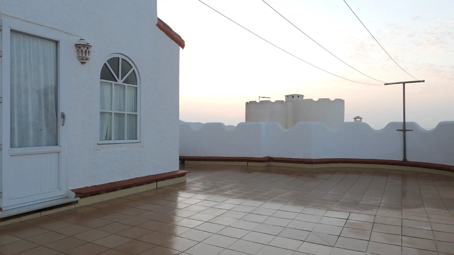 Terrassa de Apartament en venda en La Manga del Mar Menor amb Aire condicionat, Calefacció i Jardí privat