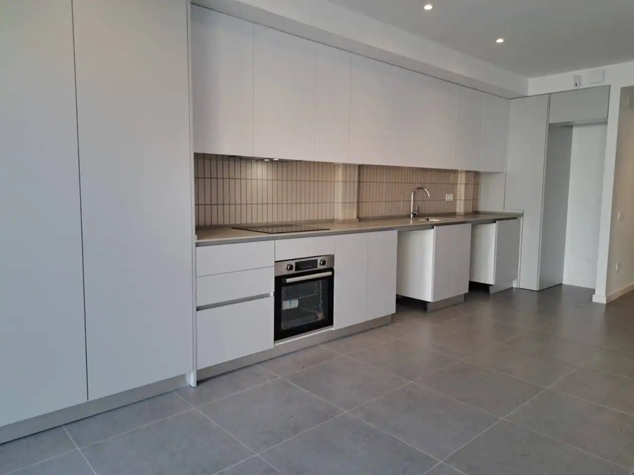 Kitchen of Flat for rent in Sabadell  with Air Conditioner, Heating and Private garden
